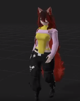 Full Body 3D Character "raven vtubers"