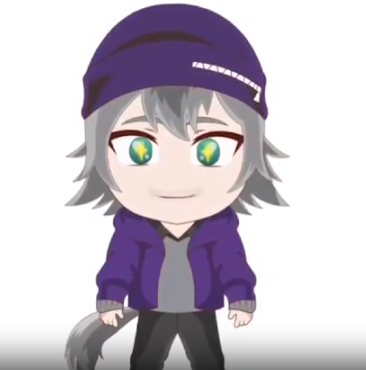 Full Body 2D Character "raven vtubers"