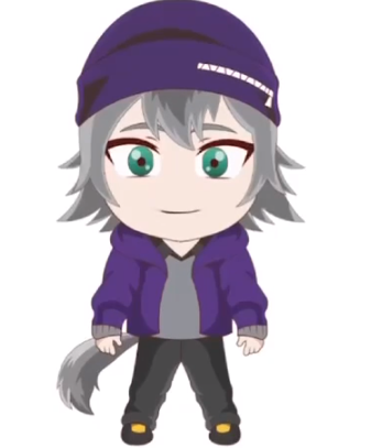 Full Body 2D Character "raven vtubers"